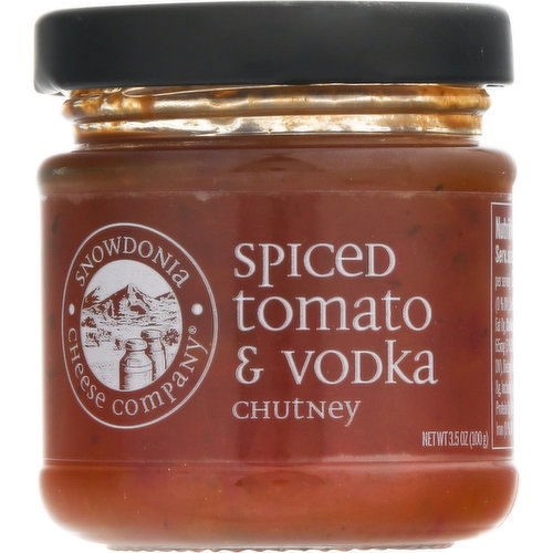 Snowdonia Cheese Company Chutney, Tomato & Vodka, Spiced