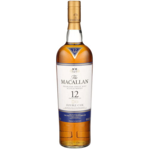 The Macallan Double Cask Single Malt Scotch Aged 12 Years