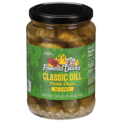 Famous Dave's Classic Dill Pickle Chips Image 1 of 6