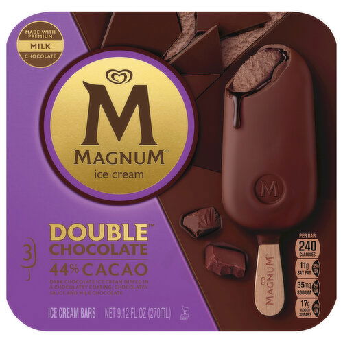 Magnum Double Chocolate Ice Cream Bars