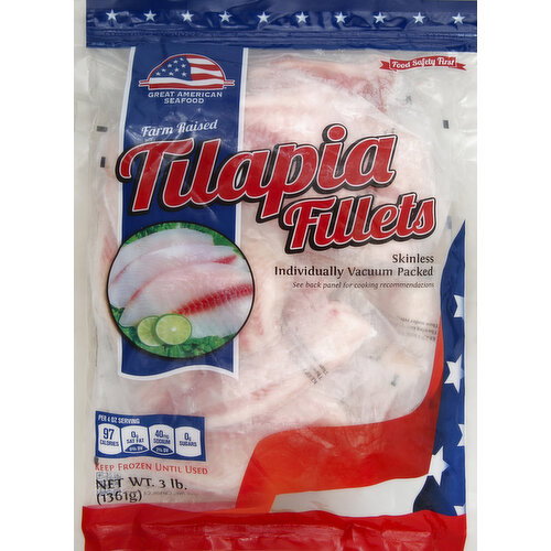 First Street/Great American Tilapia Fillets Image 1 of 2