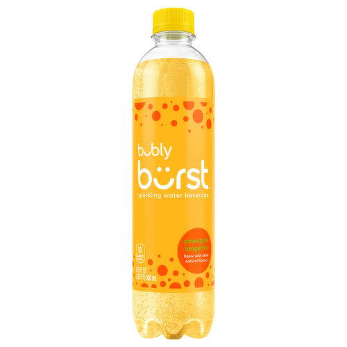 Burst Sparkling Water Beverage, Pineapple Tangerine