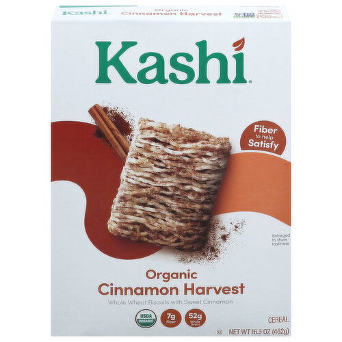 Kashi Cereal, Organic, Cinnamon Harvest