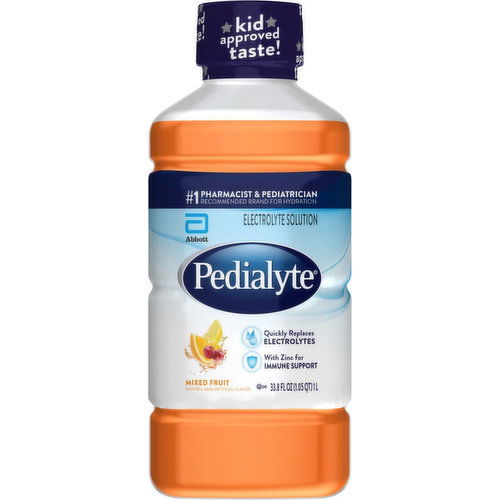 Pedialyte Electrolyte Solution, Mixed Fruit