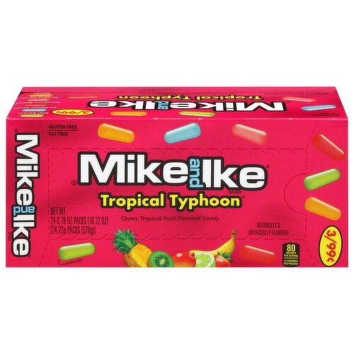 Mike and Ike Chewy Tropical Typhoon Candy