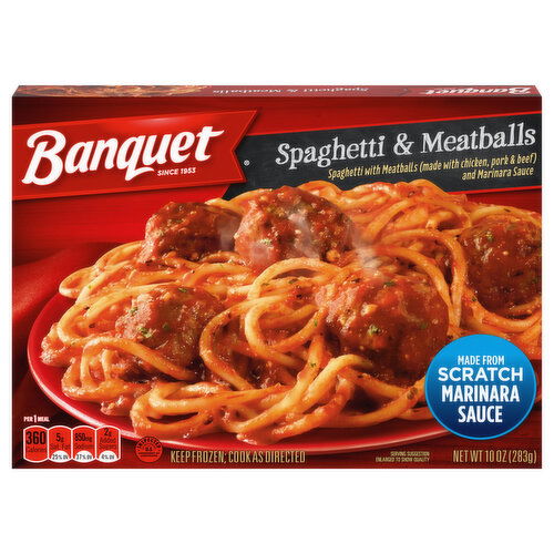 Banquet Spaghetti & Meatballs