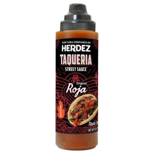 Herdez Medium Original Roja Street Taco Sauce