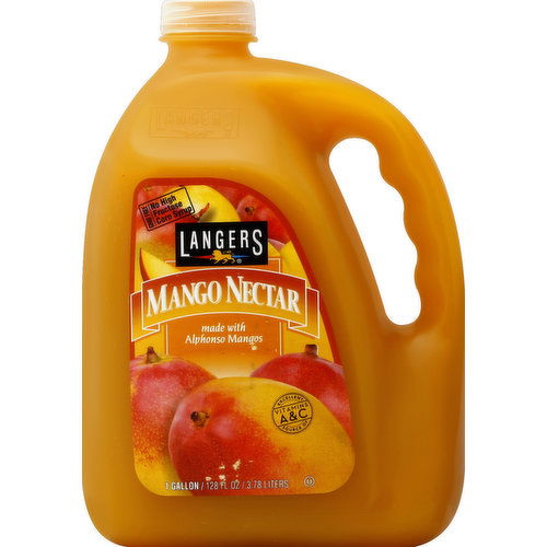 Langers Mango Nectar, with Alphonso Mangos