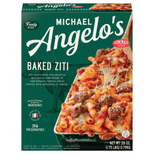 Michael Angelo's Baked Ziti Family Size