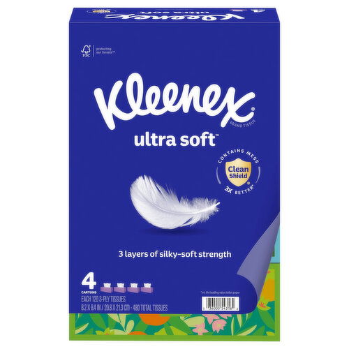 Kleenex 3-Ply Tissues