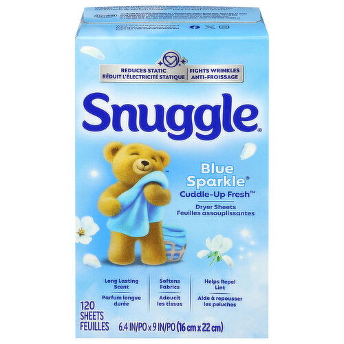 Snuggle Sheets Blue Sparkle