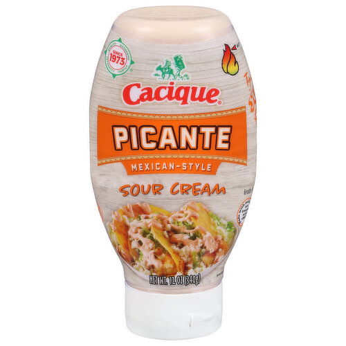 Cacique Hot Mexican-Style Picante Sour Cream