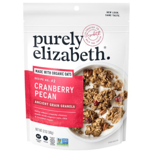 Purely Elizabeth Ancient Grain Cranberry Pecan Granola