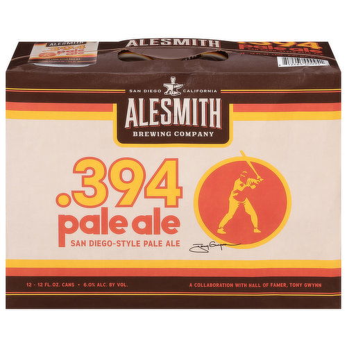 AleSmith Brewing Company Beer, San Diego-Style Pale Ale, .394