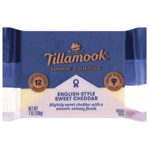 Tillamook English-Style Sweet Cheddar Cheese