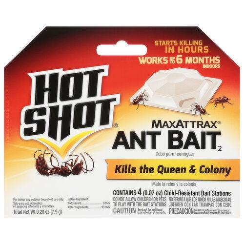 Hot Shot Ant Bait, MaxAttrax