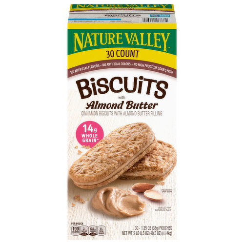 Nature Valley Biscuits With Almond Butter Image 1 of 6