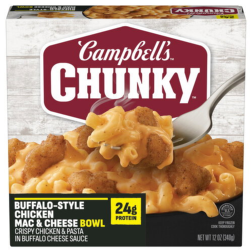 Campbell's Buffalo-Style Chicken Mac & Cheese Bowl Image 1 of 6