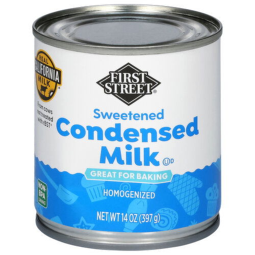 First Street Sweetened Homogenized Condensed Milk
