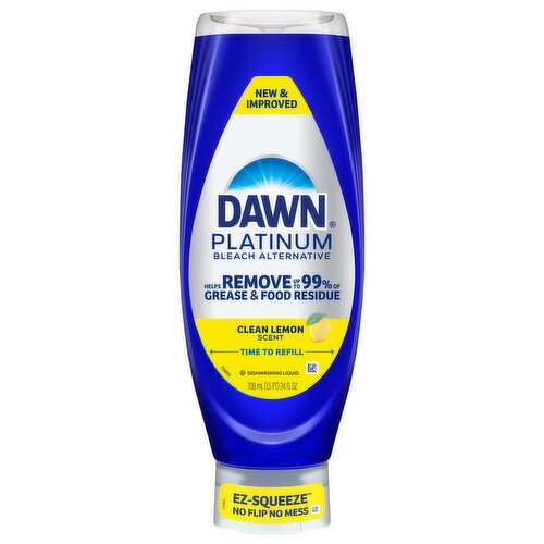 Dawn Clean Lemon Scent Dishwashing Liquid