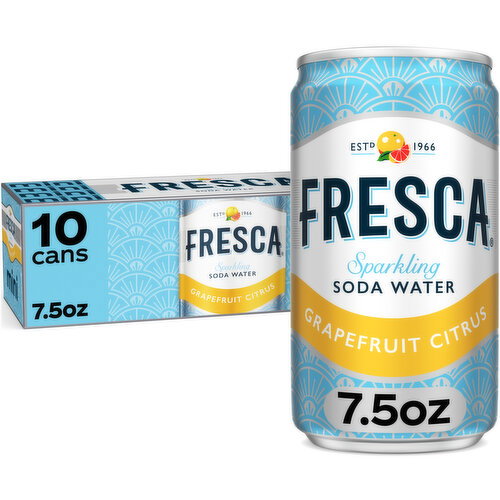 Fresca Citrus Soda Cans Image 1 of 11
