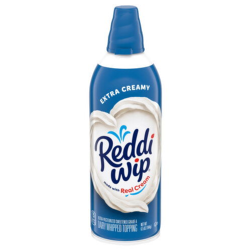 Reddi Wip Dairy Whipped Topping, Extra Creamy