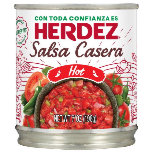 Herdez Hot Salsa Casera