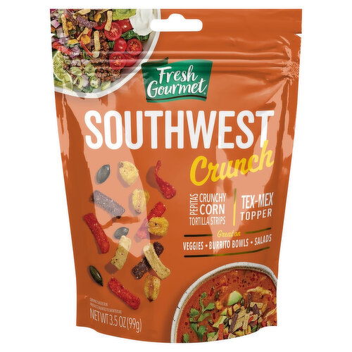 Fresh Gourmet Tortilla Strips, Southwest Crunch