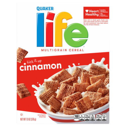 Life Multigrain Cinnamon Cereal