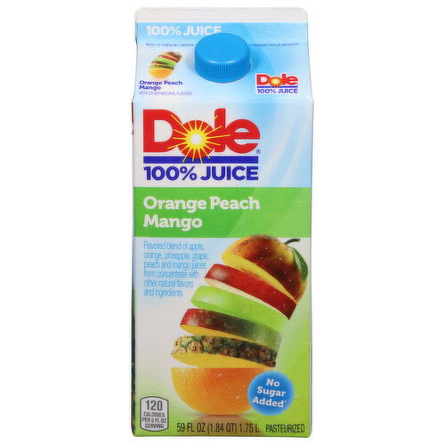 Dole Juice, Orange Peach Mango