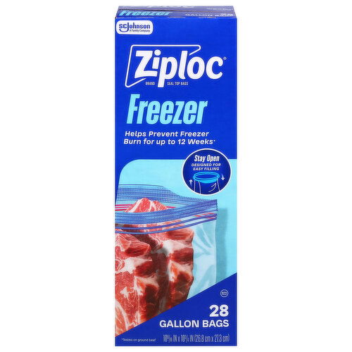 Ziploc Freezer Seal Top Bags