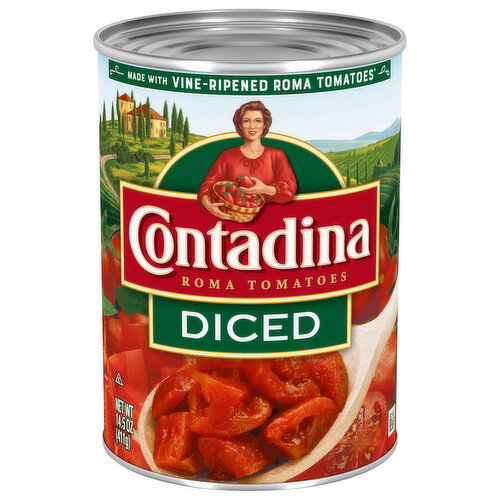 Contadina Diced Roma Tomatoes Image 1 of 6