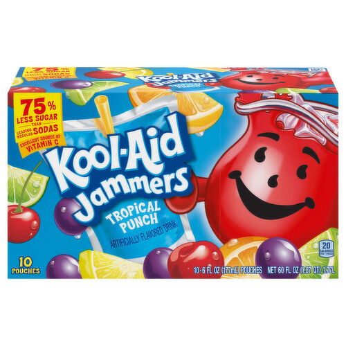 Kool-Aid Drink, Tropical Punch, Jammers