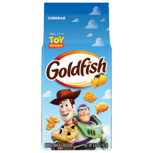 Goldfish Disney Pixar Toy Story Cheddar Baked Snack Crackers