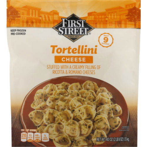 First Street Tortellini, Cheese