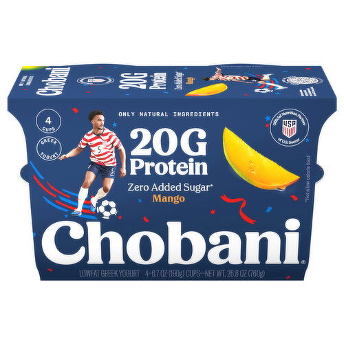 Chobani Lowfat Greek Mango Yogurt