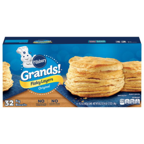 Pillsbury Flaky Layers Original Big Biscuits