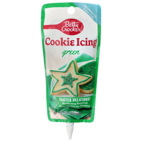 Betty Crocker Green Cookie Icing Image 1 of 6