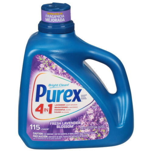 Purex 4 in 1 Concentrated Fresh Lavender Blossom Detergent