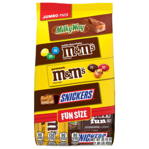 Mars Wrigley Candies, Fun Size, Jumbo Pack