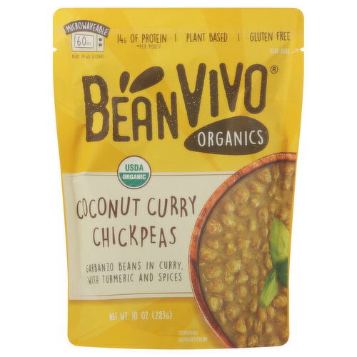 BeanVivo Chickpeas, Coconut Curry