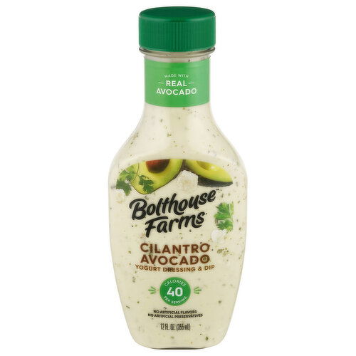 Bolthouse Farms Yogurt Dressing & Dip, Cilantro Avocado