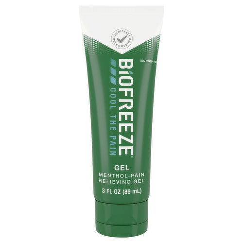 Biofreeze Pain Relieving Gel, Menthol