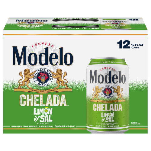 Modelo Chelada Limon Y Sal Beer