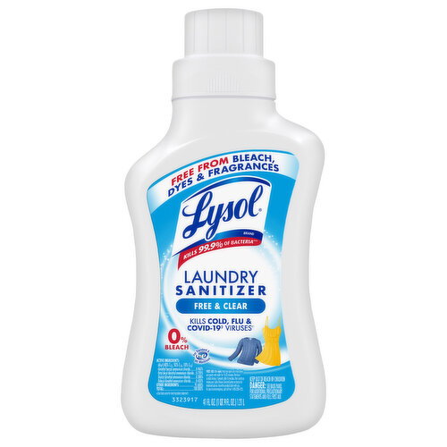 Lysol Free & Clear Laundry Sanitizer Image 1 of 4