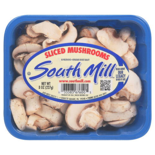First Street Mushrooms White Sliced