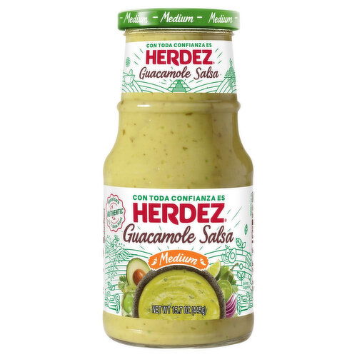 Herdez Medium Guacamole Salsa