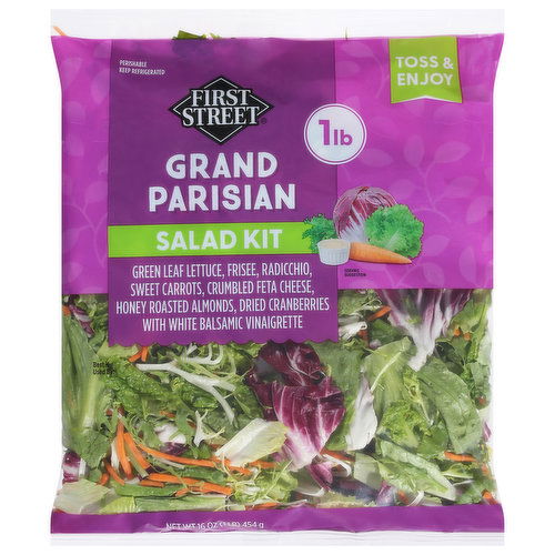 First Street Salad Kit, Grand Parisian