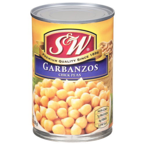 S&W Garbanzos, Chick Peas