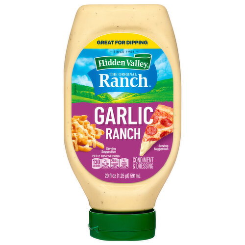 Hidden Valley Garlic Ranch Condiment & Dressing Image 1 of 6